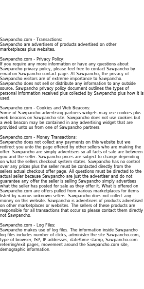 sawpancho privacy