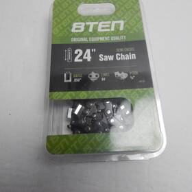 8ten 803467139081 24 Inch Full Chisel Skip Tooth Chainsaw Chain / Gauge .050 /links 81/pitch 3/8