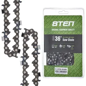 115dl 8ten 803467139500 Full Chisel Skip Tooth Chainsaw Chain 36 Inch .063 3/8 For Poulan