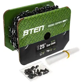8ten 803467139982 Bulk Reel Full Chisel 25 Foot .050 Gauge .325 Pitch