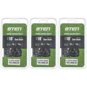 68dl 8ten 803467151687 Semi Chisel Chainsaw Chain 18inch .058 3/8 For Husqvarna 455 Rancher 3