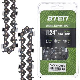 8ten 810-ccc2202h Full Chisel Chainsaw Chain 24 Inch .063 3/8 84dl For Husqvarna Jonsered Makita