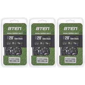 8ten 810-ccc2208h Chainsaw Chain 20 Inch .050 3/8 70dl For Lombard Super Lightning Iii 3 Pack