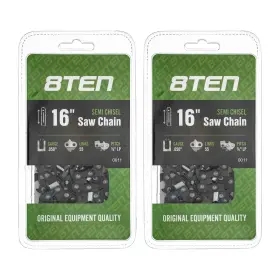 810-ccc2233h 8ten Chainsaw Chain For Stihl 023 63pm 55 16 Inch .050 3/8 Low Profile 2 Pack