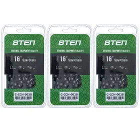 810-ccc2240h 8ten Chainsaw Chain 16 Inch .050 .325 66dl For Husqvarna Xpt 336 339 501840666 3-pack