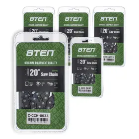 810-ccc2255h 8ten Ripping Chainsaw Chain 20 Inch .050 3/8 72dl For Husqvarna Stihl Poulan 5 Pack