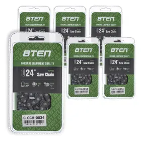 810-ccc2256h 8ten Ripping Chainsaw Chain 24 Inch .050 3/8 84dl For Stihl Husqvarna Echo 6 Pack