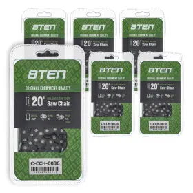 810-ccc2258h 8ten Chainsaw Chain 20 Inch .050 3/8 72dl For Husqvarna 455 Xp Rancher 359 460 6-pack