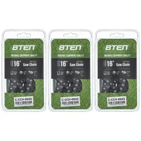 810-ccc2267h 8ten Semi Chisel Chainsaw Chain 16 Inch .050 3/8 55dl For Mcculloch Stihl 3 Pack