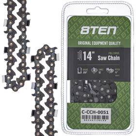 8ten 810-ccc2273h Full Chisel Chainsaw Chain 14 Inch .050 3/8 52dl