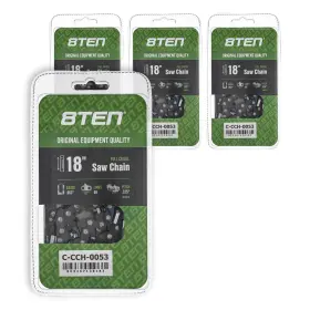 810-ccc2275h 8ten Full Chisel Chainsaw Chain 18 Inch .063 .325 68dl For Stihl Ms 230 250 4 Pack