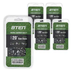 810-ccc2285h 8ten Semi Chisel Chainsaw Chain 20 Inch .058 .325 76dl For Stihl 36880050076 5 Pack