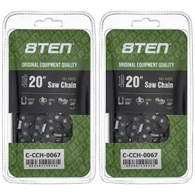 810-ccc2289h 8ten Chainsaw Chain 20 Inch .050 .325 78dl For Echo Cs-490 Cs-520 Cs520 2-pack