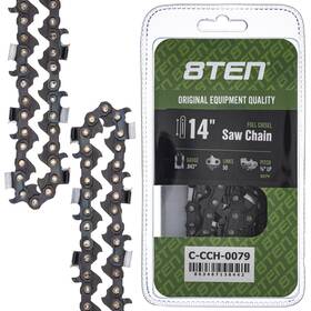 8ten 810-ccc2291h Full Chisel Chainsaw Chain 14 Inch .043 3/8 Lp 50dl For Stihl Ms170 Ms210
