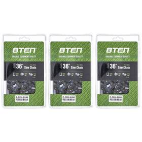 8ten 810-ccc2302h Full Chisel Chainsaw Chain 36 Inch .063 .404 108dl For Stihl 46rs108 3 Pack