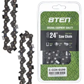 810-ccc2311h 8ten Chainsaw Chain 24 Inch .050 3/8 81dl For Homelite 350 460 450 650 330 360 550