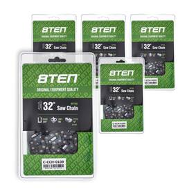8ten 810-ccc2321h Ripping Chainsaw Chain 32 Inch .050 3/8 105 Dl For Echo Husqvarna 5 Pack