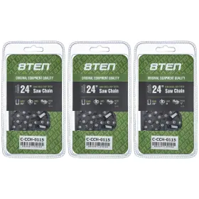 810-ccc2337h 8ten Chainsaw Chain 24 Inch .050 3/8 84dl For Echo Cs-590 Cs590 Cs-7310p 3-pack