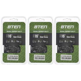 8ten 810-ccc2344h Semi Chisel Chainsaw Chain 16 Inch .050 3/8 Lp 58dl For Remington Wen 3 Pack