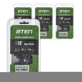 810-ccc2349h 8ten Chainsaw Chain 18 Inch .050 3/8 Lp 63dl For Greenworks 2 20332 S63 H3763 4-pack