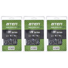 8ten 810-ccc2362h Full Chisel Skip Tooth Chainsaw Chain 28 Inch .050 3/8 92dl For Mcculloch 3 Pack