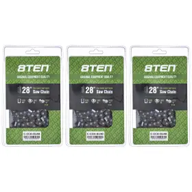 810-ccc2362h 8ten Full Chisel Skip Tooth Chainsaw Chain 28 Inch .050 3/8 92dl For Mcculloch 3 Pack
