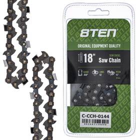 8ten 810-ccc2366h Semi Chisel Chainsaw Chain 18 Inch .050 3/8 62dl For Husqvarna Stihl Echo