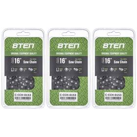 8ten 810-ccc2375h Chainsaw Chain 16 Inch .050 3/8 57dl For Echo Cs-400 Cs400 Cs-370 Cs370 3-pack