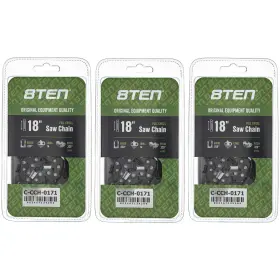 810-ccc2393h 8ten Full Chisel Chainsaw Chain 18 Inch .050 .325 74dl For Red Max Stihl Ms261 3 Pack