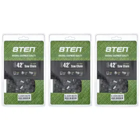 810-ccc2394h 8ten Chisel Chainsaw Chain 42 Inch .063 .404 124dl For Husqvarna 501843124 3 Pack