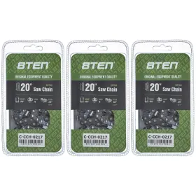 810-ccc2439h 8ten Ripping Chainsaw Chain 20 Inch .058 .325 78dl For Husqvarna Poulan 3 Pack