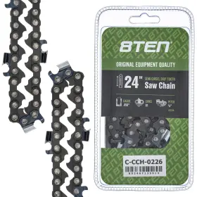 810-ccc2448h 8ten Semi Chisel Skip Tooth Chain Chainsaw 24 Inch .050 3/8 81dl For Echo Jonsered