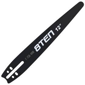 8ten 810-ccg2210b 12 Inch Chainsaw Guide Bar .050 Gauge 1/4 Pitch 68 Chain Drive Links For Oregon