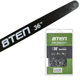 Mk1010275 8ten 36 Inch Chainsaw Guide Bar And Chain .050 3/8 114dl For Stihl 066 044 064 046 041