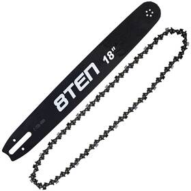 8ten Mk1010331 18 Inch Chainsaw Guide Bar And Chain .063 3/8 66dl For Stihl 039 036 30030009417