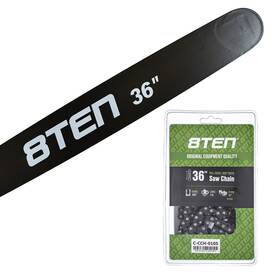 8ten Mk1010388 36 Inch Chainsaw Guide Bar And Chain .063 3/8 114dl For Stihl 066 044 088 064 036