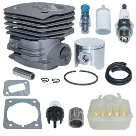 503862501 Accpada 44mm Cylinder Piston Air Fuel Filter Line Gasket Kit For Husqvarna 350 351 353