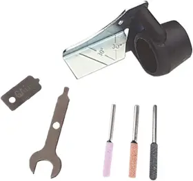 Mj065-pmj Acxico 6pcs/set Chainsaw Sharpening Attachment Kit For Dremel 1453 Chains Shar