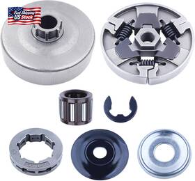 Adefol 313091942969 Chainsaw 3/8 Inch -7 Clutch Drum Rim Sprocket Kit For Stihl Ms660 066 064 Ms64