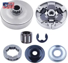 Ms660 Adefol 313091942969 Chainsaw 3/8 Inch -7 Clutch Drum Rim Sprocket Kit For Stihl 066 064 Ms64