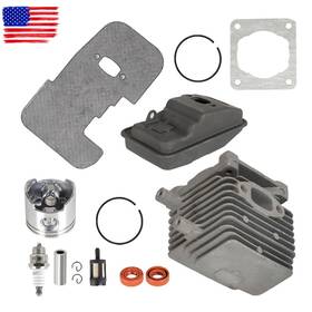 Aftermarket 4137-140-0603 34mm Cylinder Piston Kit For Stihl Fs75 Fs80 Fs85 Chainsaw Parts 4137 020 1201