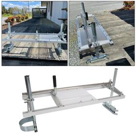 Aftermarket Ta0251 Aluminum Steel Lumber Chainsaw Mill 14 Inch -36 Portable Chain Saw Rail Guide