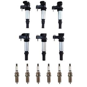 Am Autoparts Am-4277008259 Ignition Kit Coil Set Spark Plugs Compatible With 04-09 Buick 04-10