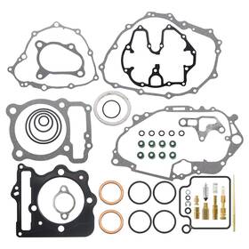 Angrebuild Hy-xl0028 Head Gasket Kit Set For Trx400ex 1999-2004 And Carburetor Carb Rebuild Kit