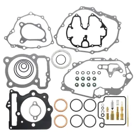 Hy-xl0028 Angrebuild Head Gasket Kit Set For Trx400ex 1999-2004 And Carburetor Carb Rebuild