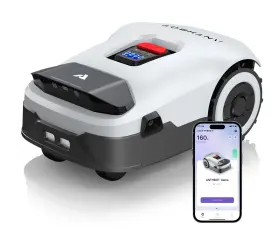 Genie3000 Anthbot Robot Lawn Mower No Wire - 0.9 Acre Full Band Rtk 4-eye Vision Robotic Lawnm