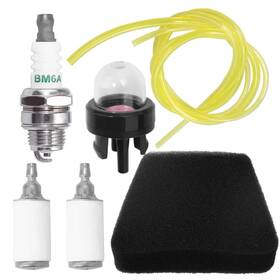 Anxingo 743811440190 Air Filter Fuel Line Primer Bulb Spark Plug Mcculloch 2000 3200 3500