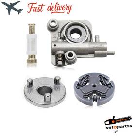 Aotools 89750516133 Auto Oiler Assembly And Clutch Kit With Removal Tool For Echo Cs-370 350 400