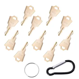 A126 Aree 733599438403 Heavy Ignition Keys 10 Pack Replacement For Linear Keypads Pride