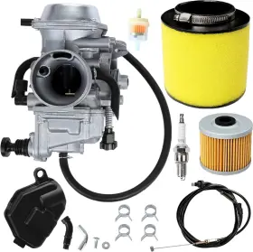 Hyq38 Atracypart Fourtrax Without Heat Wire Carb With Air Filter Oil Throttle Cable